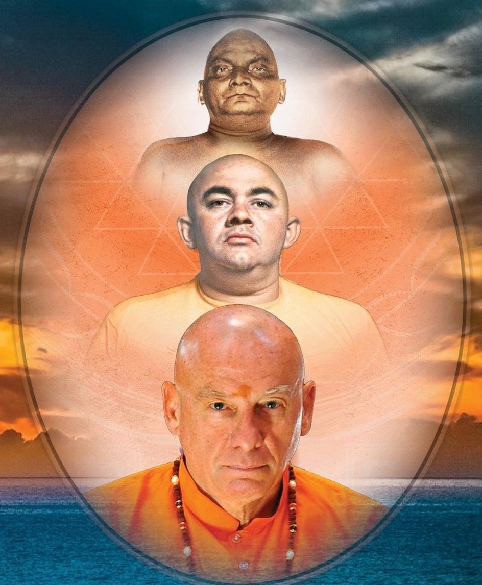 Lineage of teachers: Nityananda, Rudi, Swami Khecaranatha