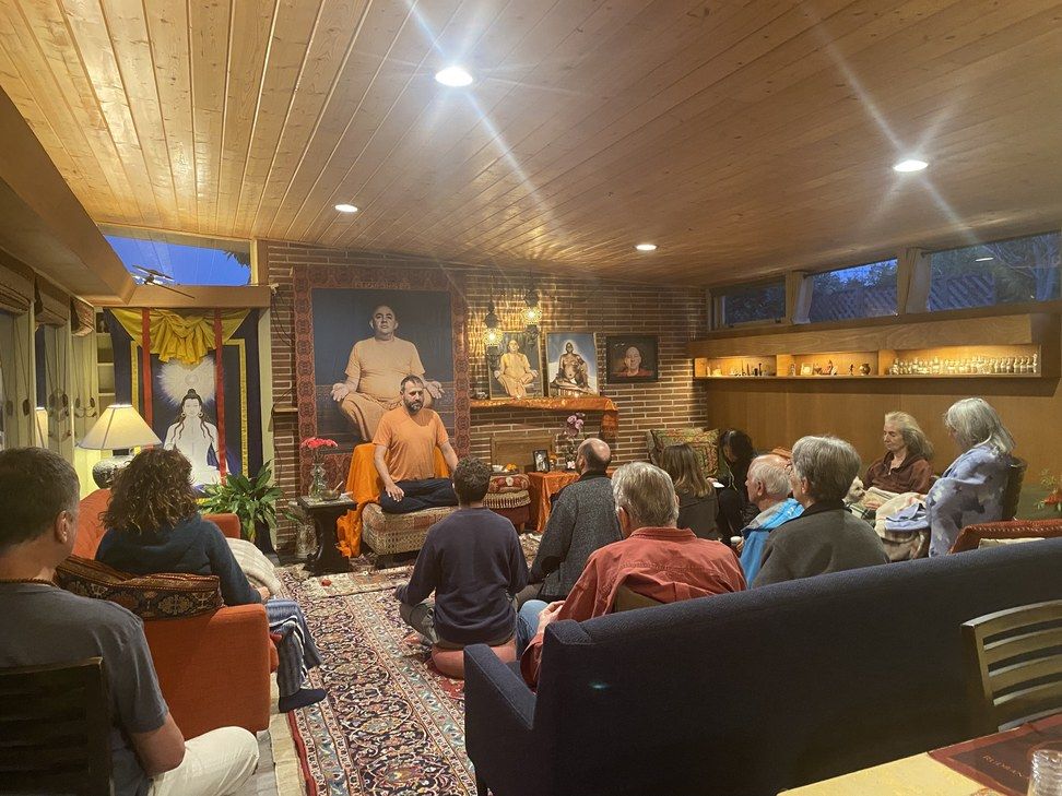 Meditation class at Rudrakash