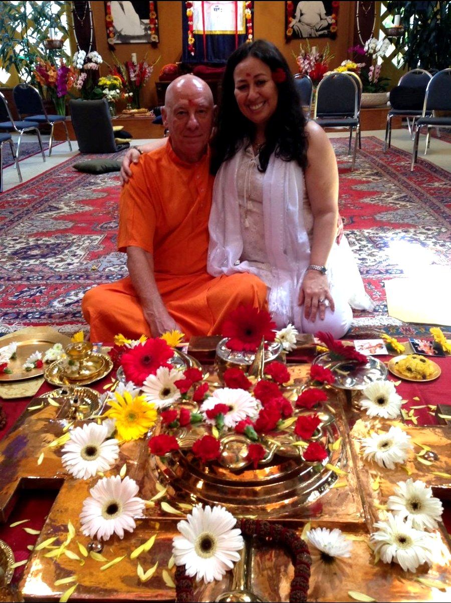 Nataraja with Swami Khecaranatha