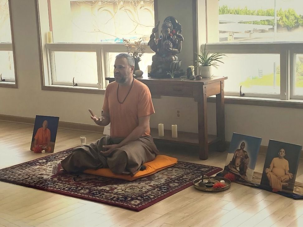 Teaching at Soma Yoga